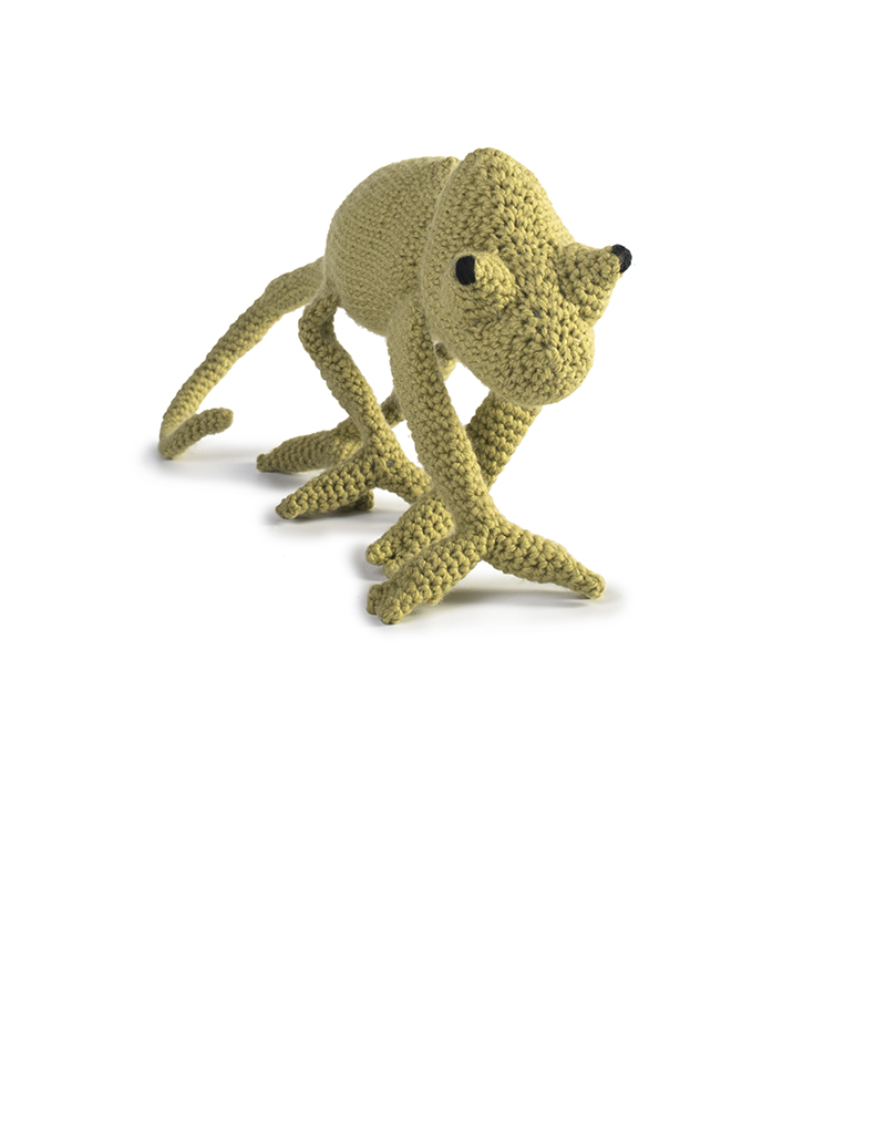 toft ed's animal kerry the chameleon amigurumi crochet